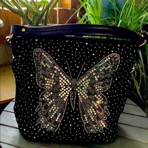Beauty Bling Butterfly Bag